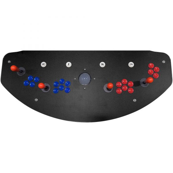 4 PLAYER SLIM STAND-UP ARCADE WITH TRACKBALL | 32" LCD MONITOR | 3500-4500 CLASSIC GAMES | INCLUDES 2 TALL STOOLS - Image 7