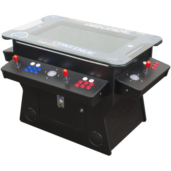 2 PLAYER 3 SIDED 26"-32" 1162-3500 TILT-SCREEN COCKTAIL ARCADE | STOOLS INCLUDED - Image 7