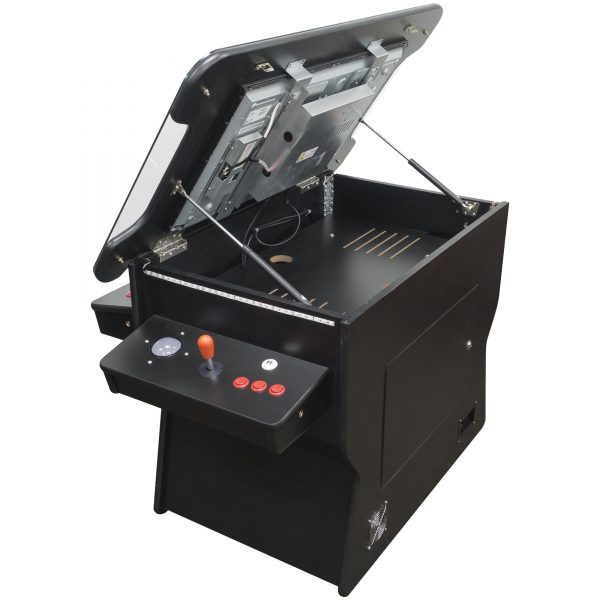 2 PLAYER 3 SIDED 26"-32" 1162-3500 TILT-SCREEN COCKTAIL ARCADE | STOOLS INCLUDED - Image 2
