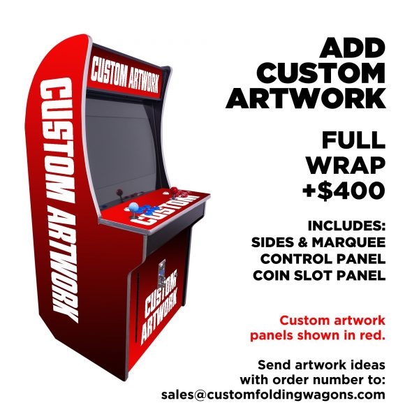 2 PLAYER MINI STAND UP ARCADE | 2323 GAMES | 21" LCD MONITOR | STOOLS INCLUDED - Image 6