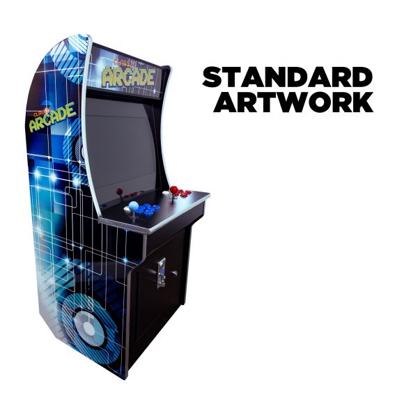 2 PLAYER MINI STAND UP ARCADE | 2323 GAMES | 21" LCD MONITOR | STOOLS INCLUDED - Image 7