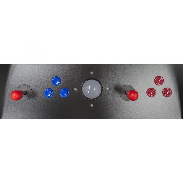 2 PLAYER STAND UP FULL SIZE | 60-412 GAMES 22" CLASSIC VIDEO GAME ARCADE | TRACKBALL | STOOLS INCLUDED - Image 4