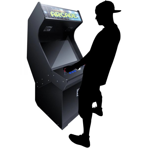 2 PLAYER STAND UP FULL SIZE ARCADE WITH TRACKBALL | 3500-4500 CLASSIC GAMES | 32" LCD HD MONITOR | STOOLS INCLUDED