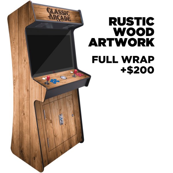 2 PLAYER STAND UP SLIM | 3500 GAMES | 32" CLASSIC VIDEO GAME ARCADE | TRACKBALL | STOOLS INCLUDED - Image 3