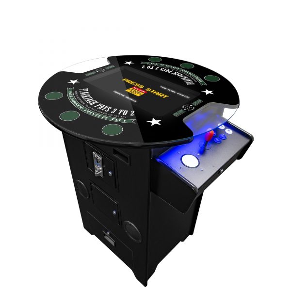 2 PLAYER BLACKJACK TALL PUB ARCADE | STOOLS INCLUDED