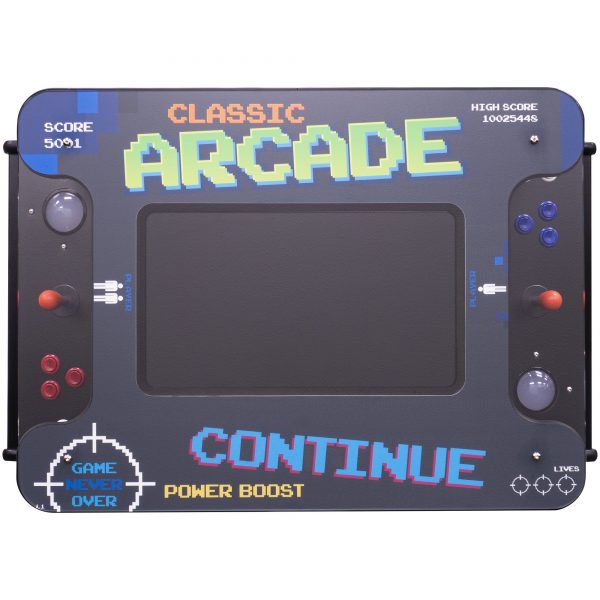 2 PLAYER | 60-412 GAMES | 22" SCREEN | COCKTAIL ARCADE WITH TRACKBALL | STOOLS INCLUDED - Image 4