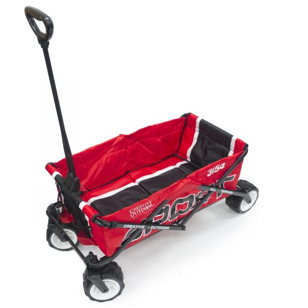 ALL-TERRAIN SPORT FOLDING WAGON | RED BLACK